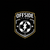 Offside Club logo with a soccer ball on a black background
