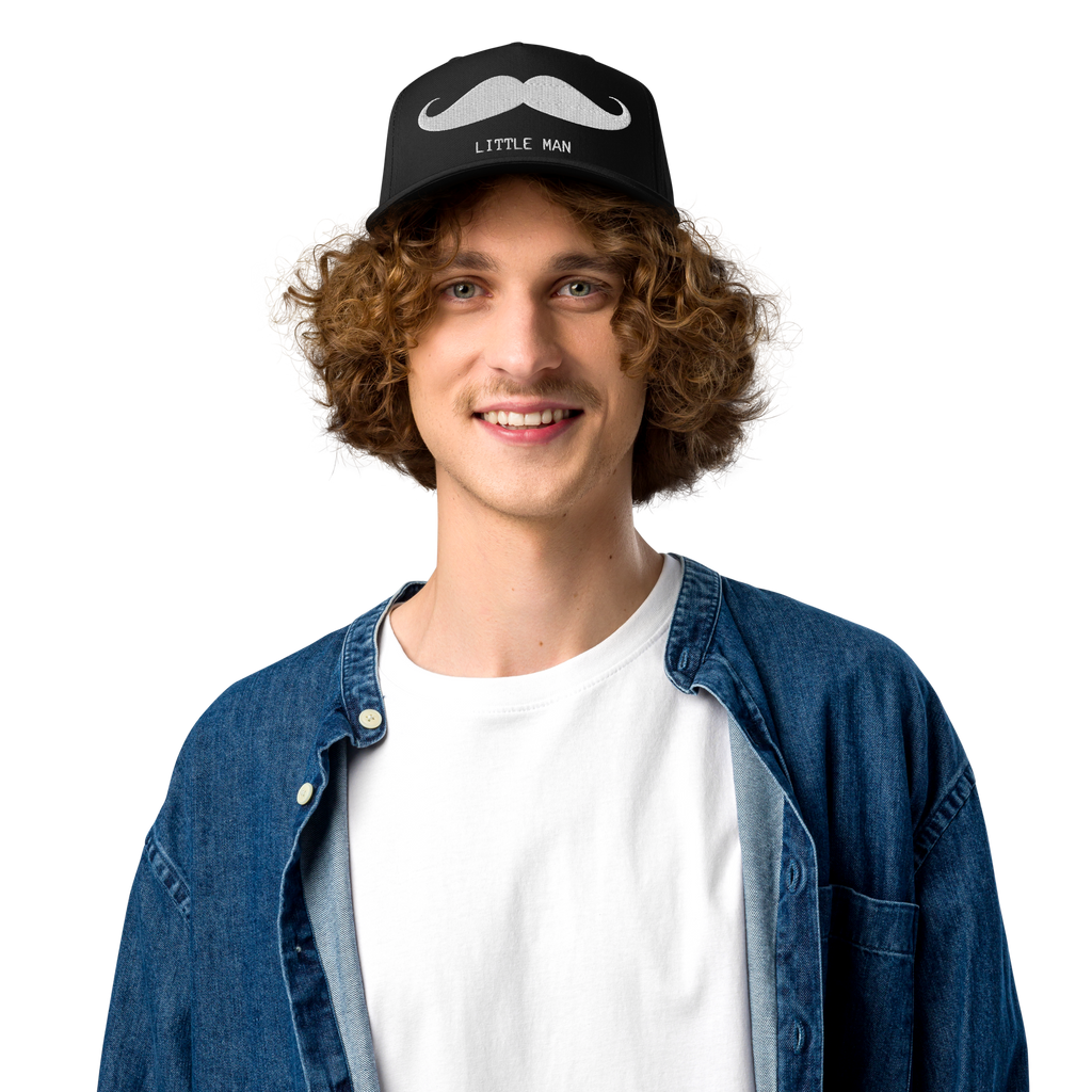 Little Man Mustache Baseball Cap - Fun & Stylish Headwear - OFFSIDE CLUB