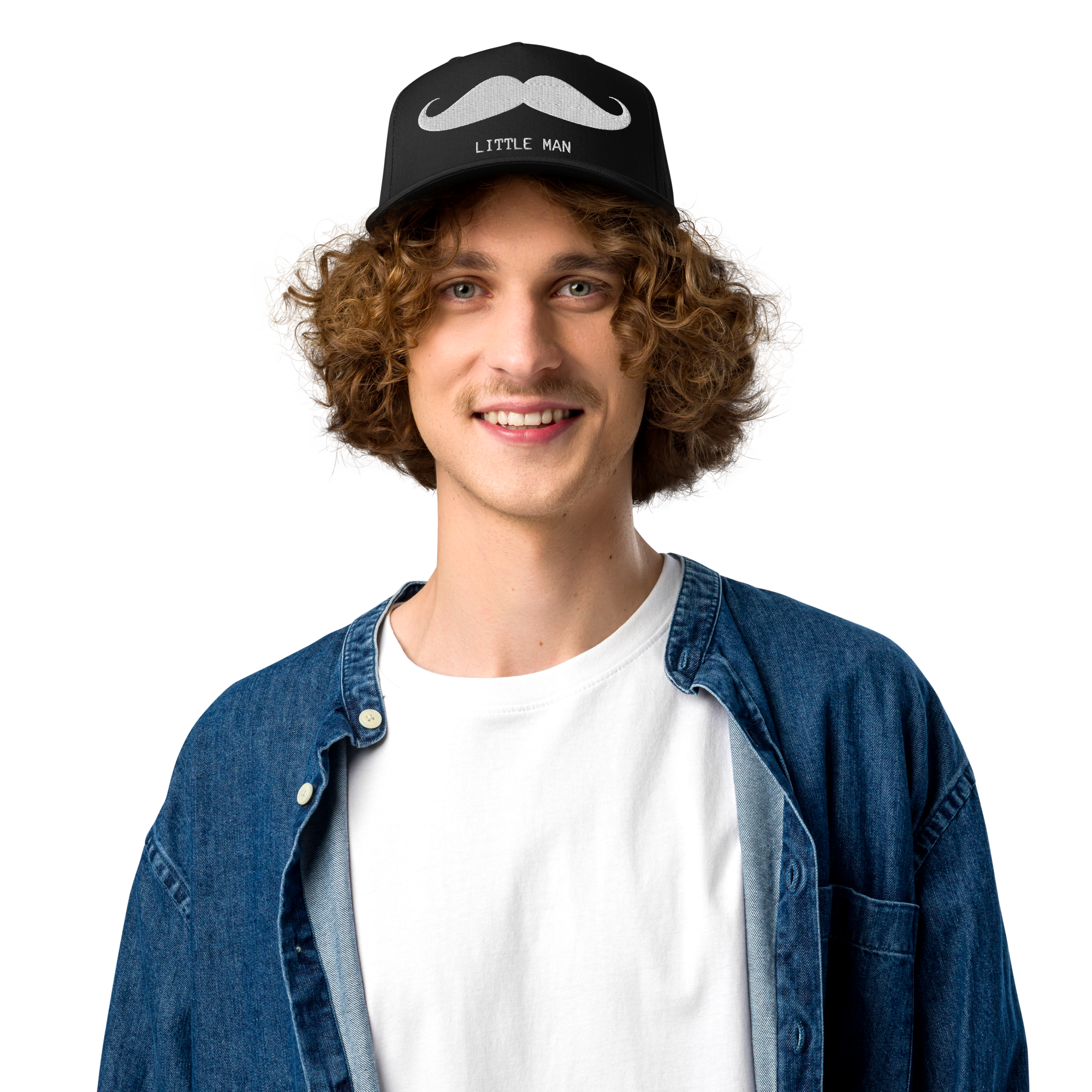 Little Man Mustache Baseball Cap - Fun & Stylish Headwear