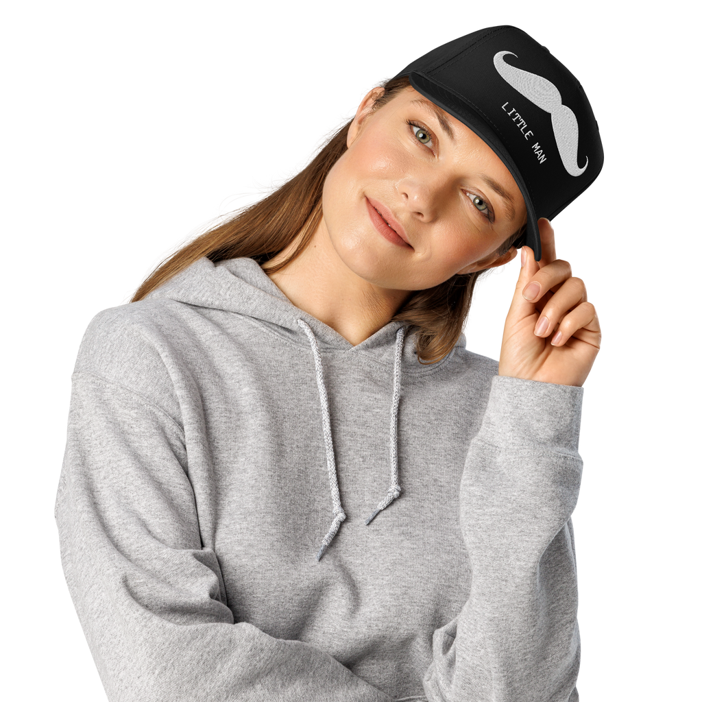 Little Man Mustache Baseball Cap - Fun & Stylish Headwear - OFFSIDE CLUB