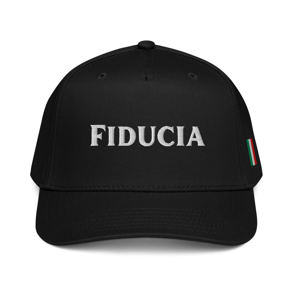 Elevate Your Style with the "FIDUCIA" 3D Puff Embroidered Cap - OFFSIDE CLUB