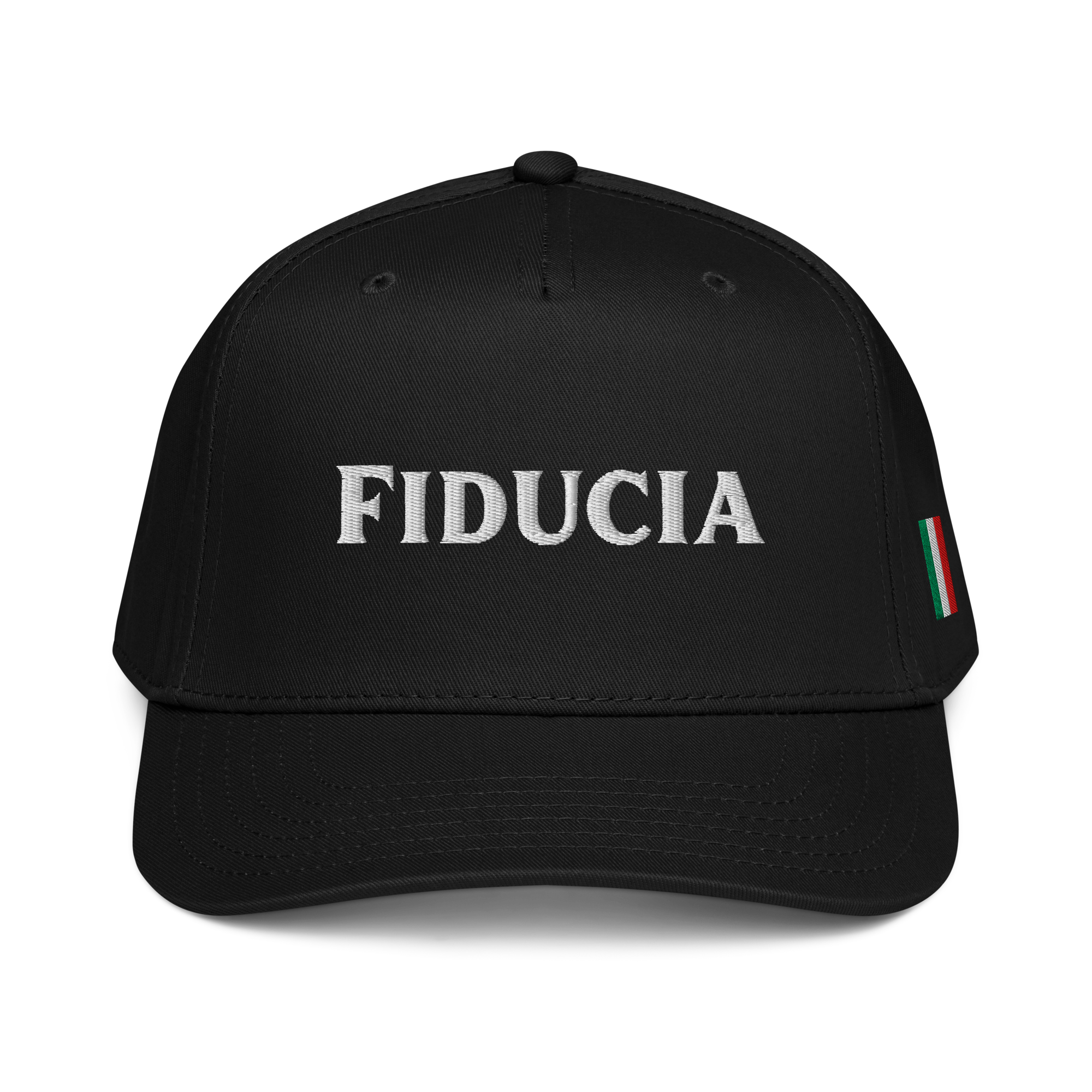 Elevate Your Style with the "FIDUCIA" 3D Puff Embroidered Cap - OFFSIDE CLUB