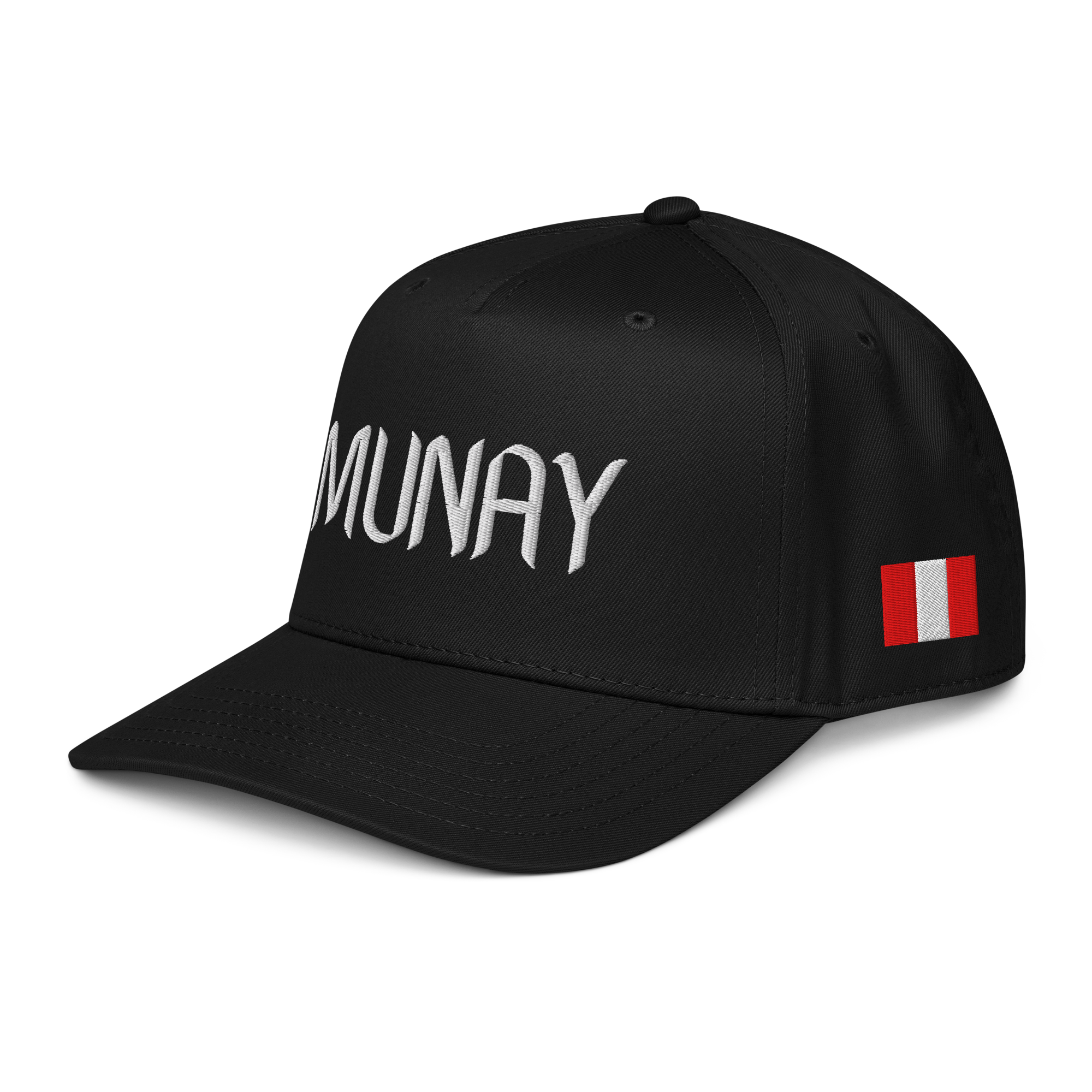 Stand Out in Style: "MUNAY" 3D Puff Embroidered Cap - OFFSIDE CLUB