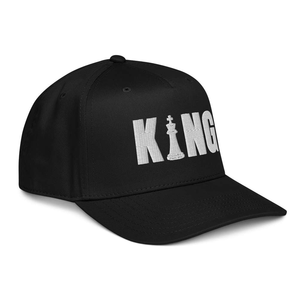 The King Chess Pieces Cap - Premium Embroidered Headwear - OFFSIDE CLUB
