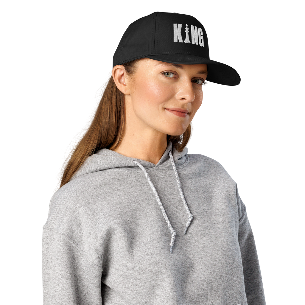 The King Chess Pieces Cap - Premium Embroidered Headwear - OFFSIDE CLUB