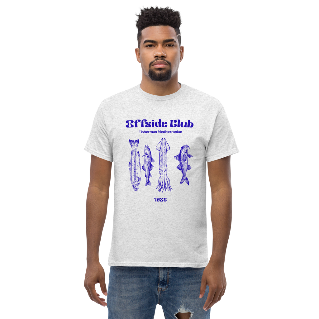 Offside Club Fisherman Mediterranean Graphic Tee - Coastal Style Essential - OFFSIDE CLUB