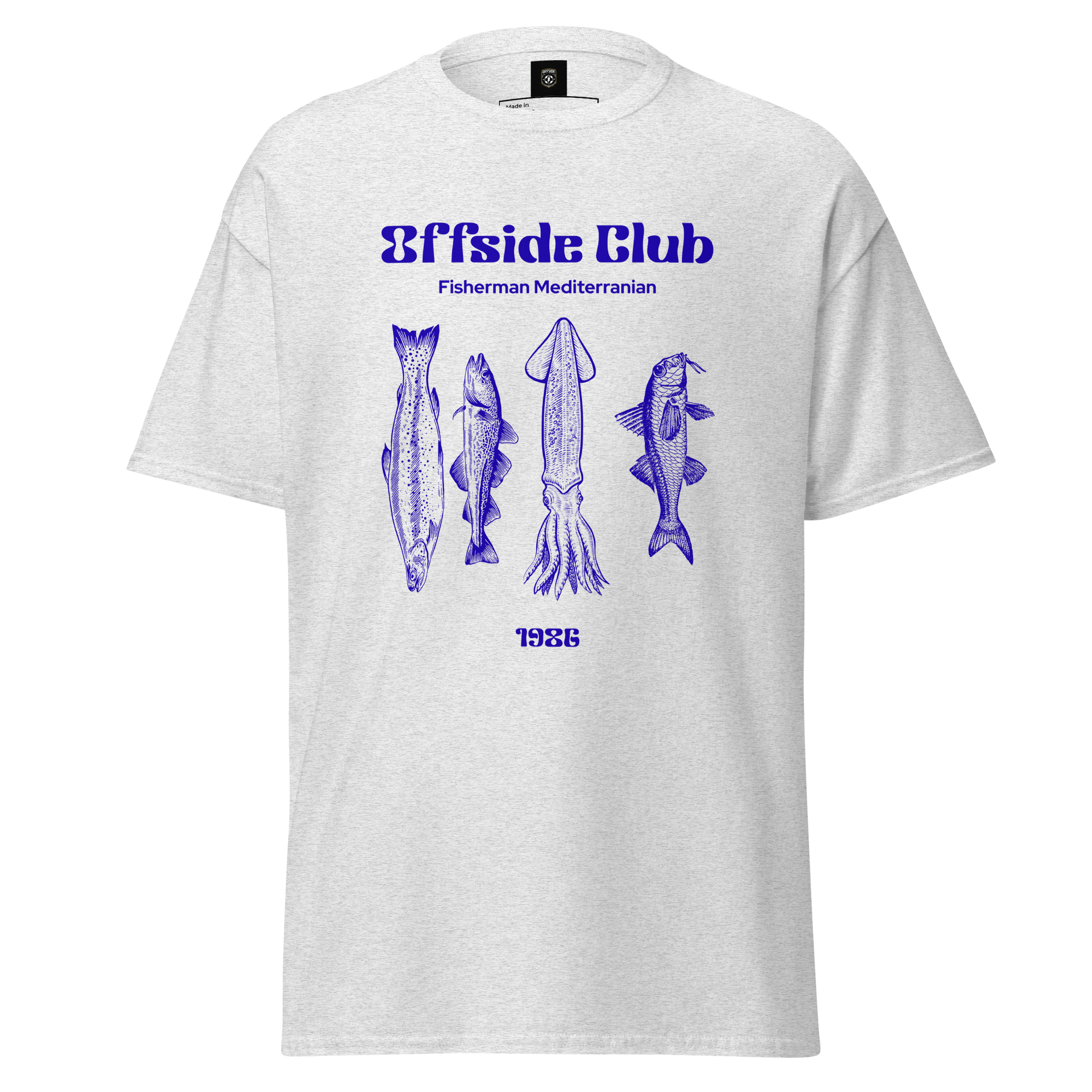 Offside Club Fisherman Mediterranean Graphic Tee - Coastal Style Essential - OFFSIDE CLUB
