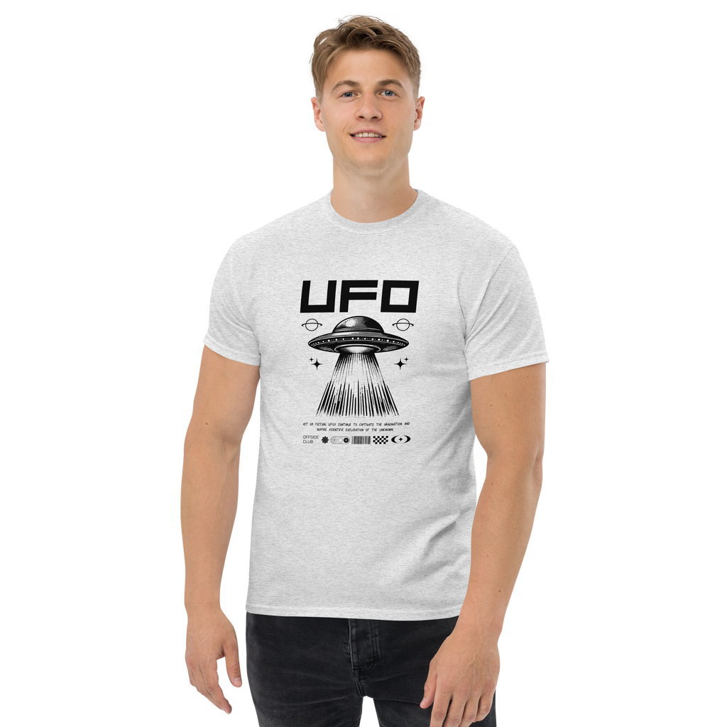 UFO Discovery Graphic Tee - Unleash Your Cosmic Style with Retro Sci-Fi Vibes - OFFSIDE CLUB