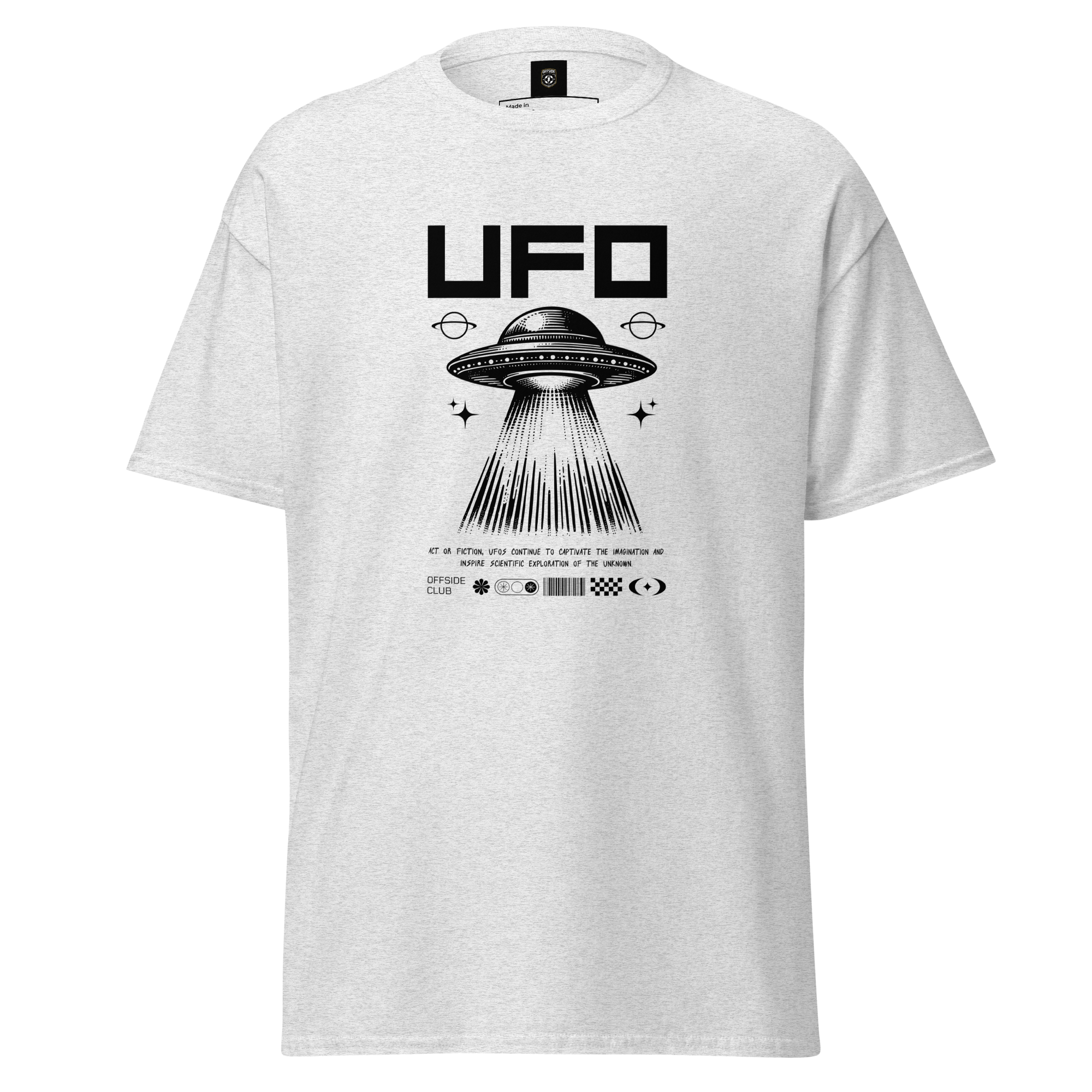 UFO Discovery Graphic Tee - Unleash Your Cosmic Style with Retro Sci-Fi Vibes - OFFSIDE CLUB