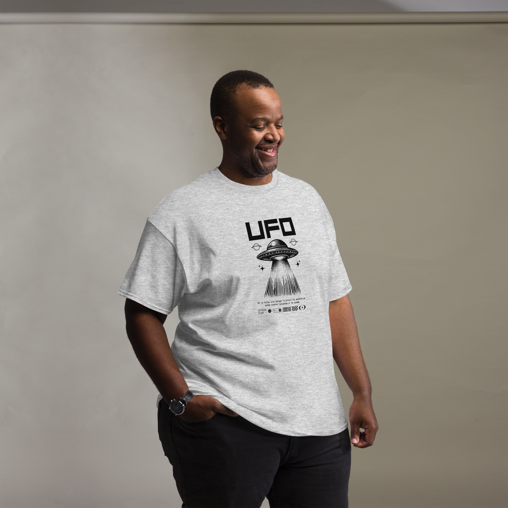 UFO Discovery Graphic Tee - Unleash Your Cosmic Style with Retro Sci-Fi Vibes - OFFSIDE CLUB