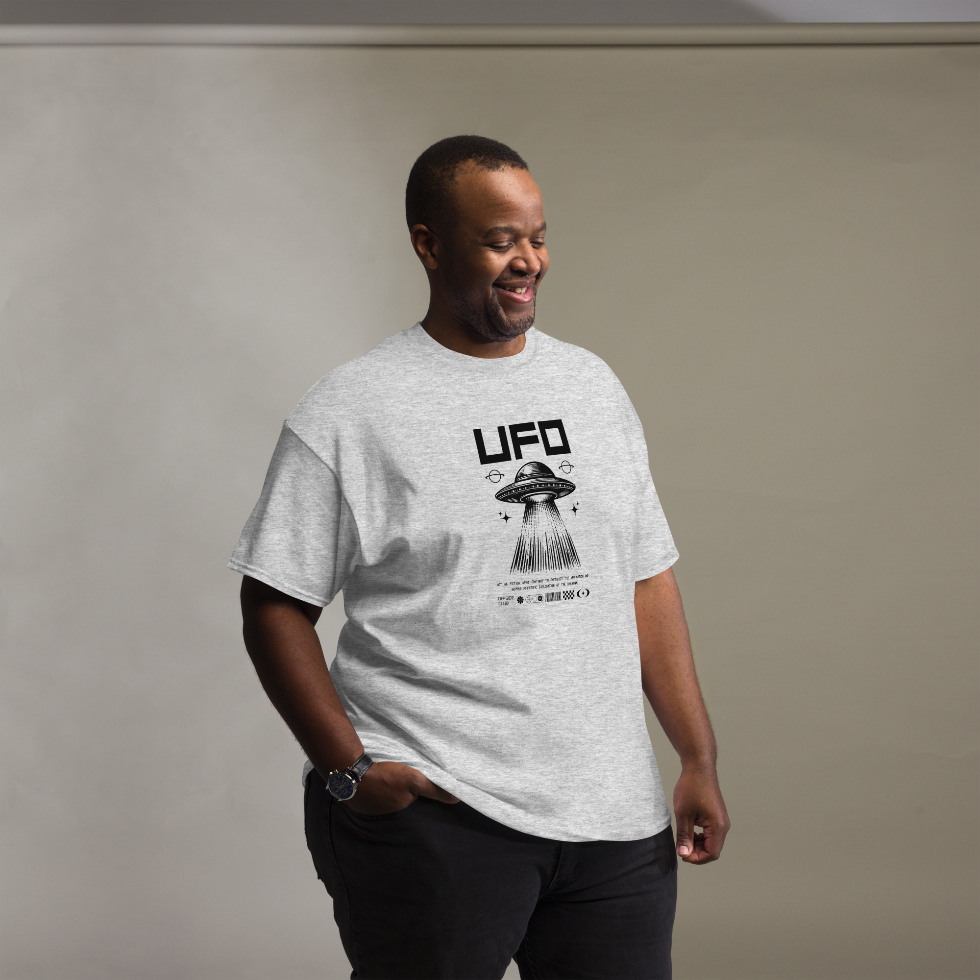 UFO Discovery Graphic Tee - Unleash Your Cosmic Style with Retro Sci-Fi Vibes - OFFSIDE CLUB