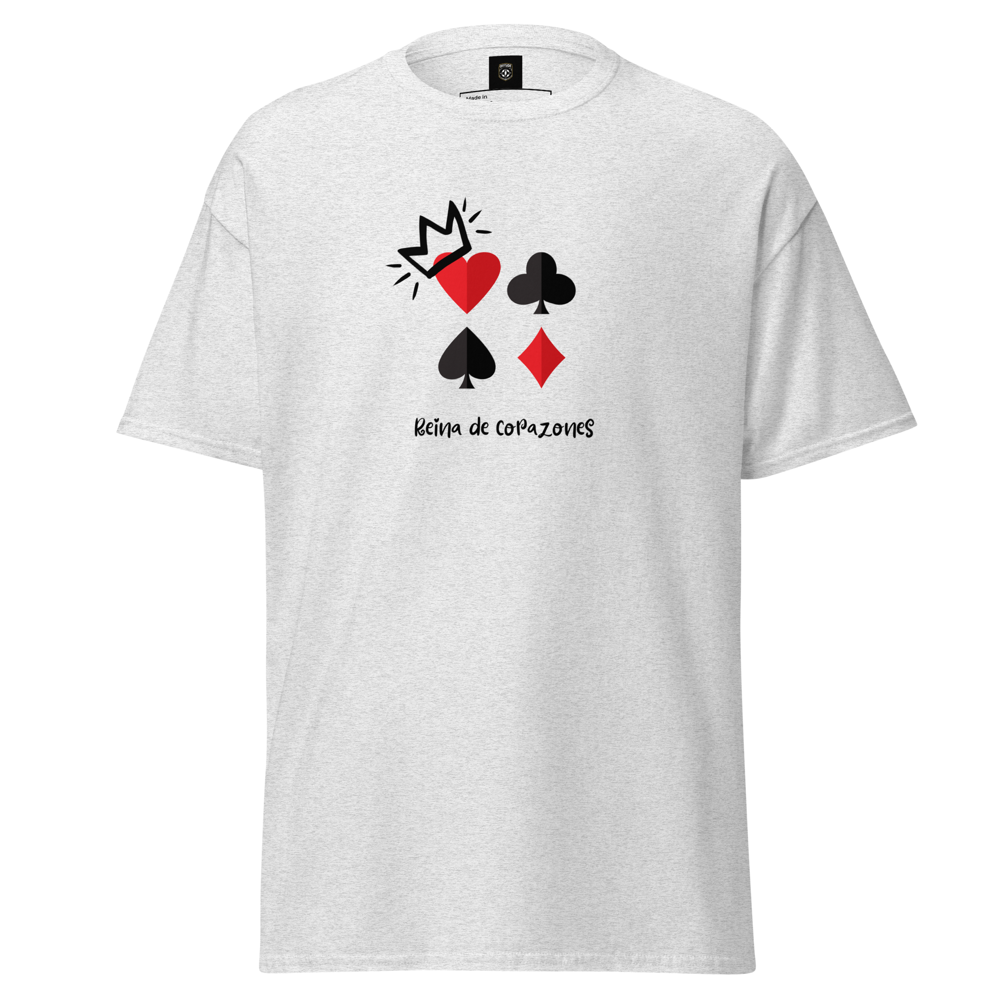 Reina de Corazones Tee - Stylish Statement Shirt for Every Occasion - OFFSIDE CLUB