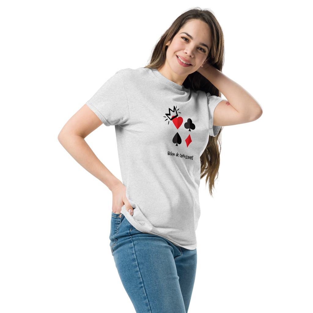 Reina de Corazones Tee - Stylish Statement Shirt for Every Occasion - OFFSIDE CLUB