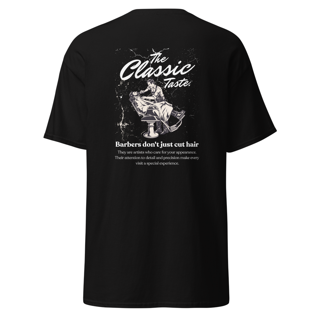 Classic Barber Graphic Tee - Timeless Style for Every Grooming Enthusiast - OFFSIDE CLUB