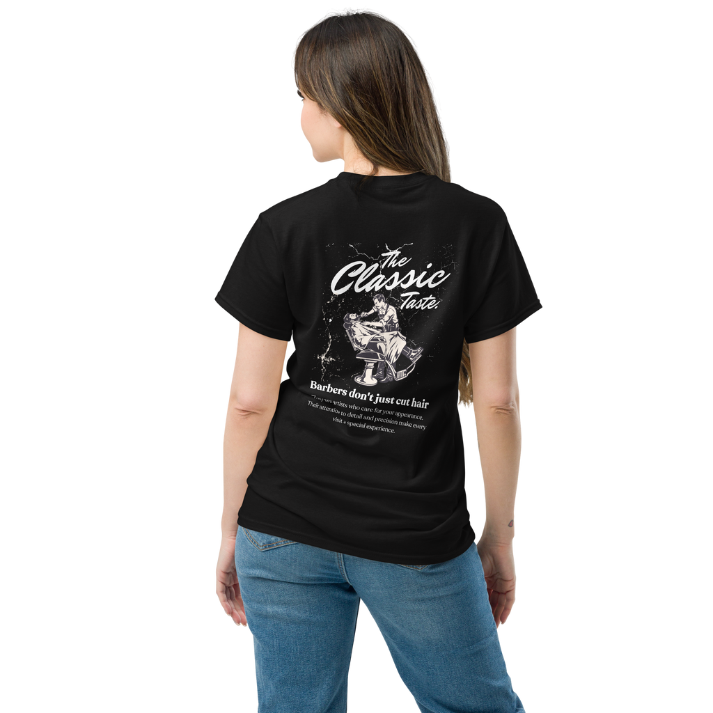 Classic Barber Graphic Tee - Timeless Style for Every Grooming Enthusiast - OFFSIDE CLUB