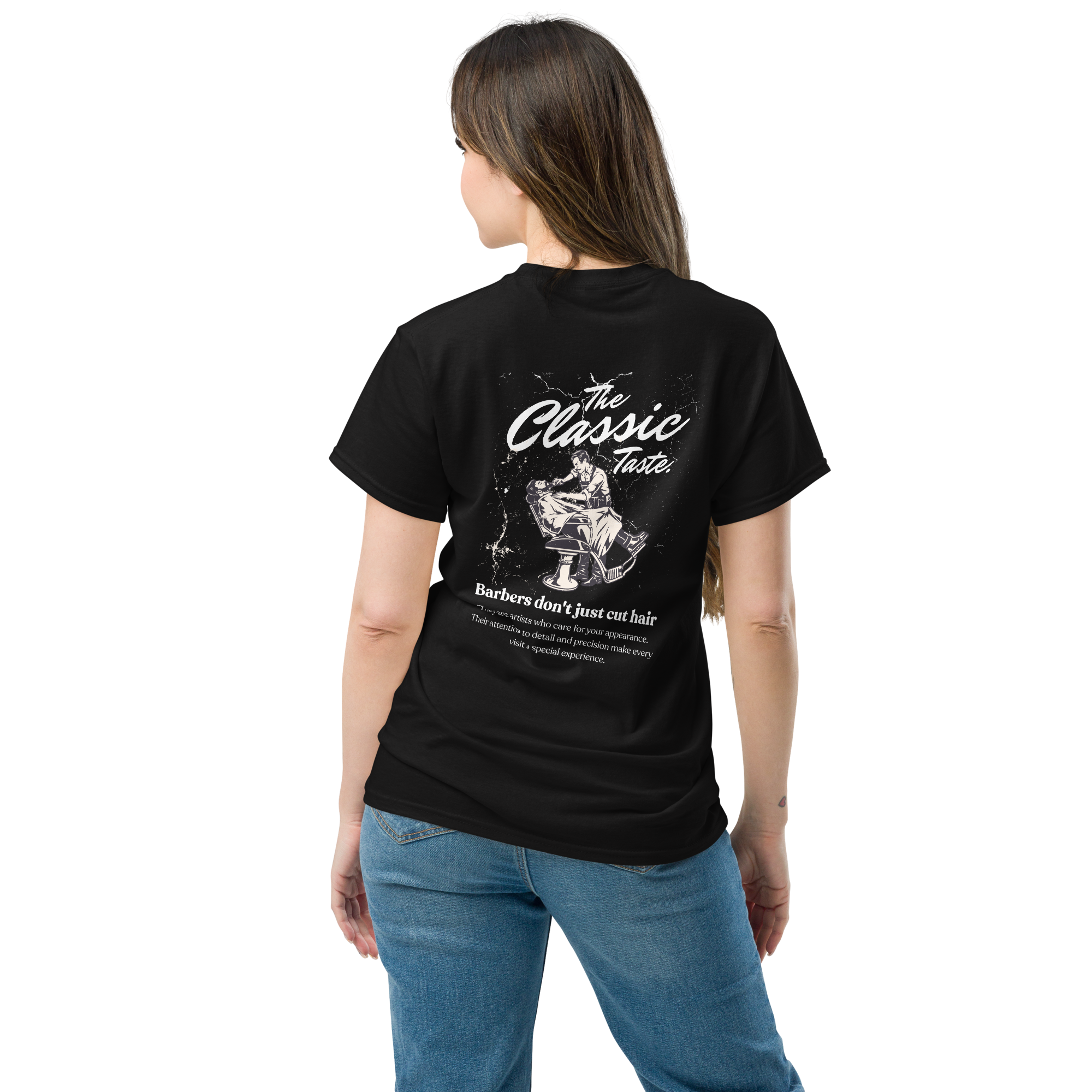 Classic Barber Graphic Tee - Timeless Style for Every Grooming Enthusiast - OFFSIDE CLUB