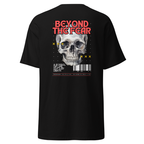 Beyond the Fear Graphic Tee - Inspiring Beyond the Fear T-Shirt for Everyday Courage - OFFSIDE CLUB