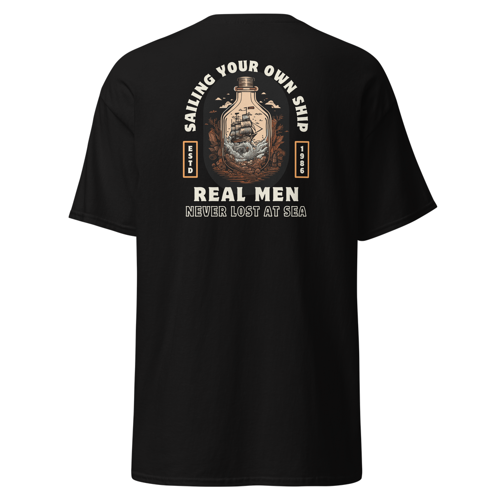 Lost At Sea Graphic Tee for Adventure Lovers - OFFSIDE CLUB
