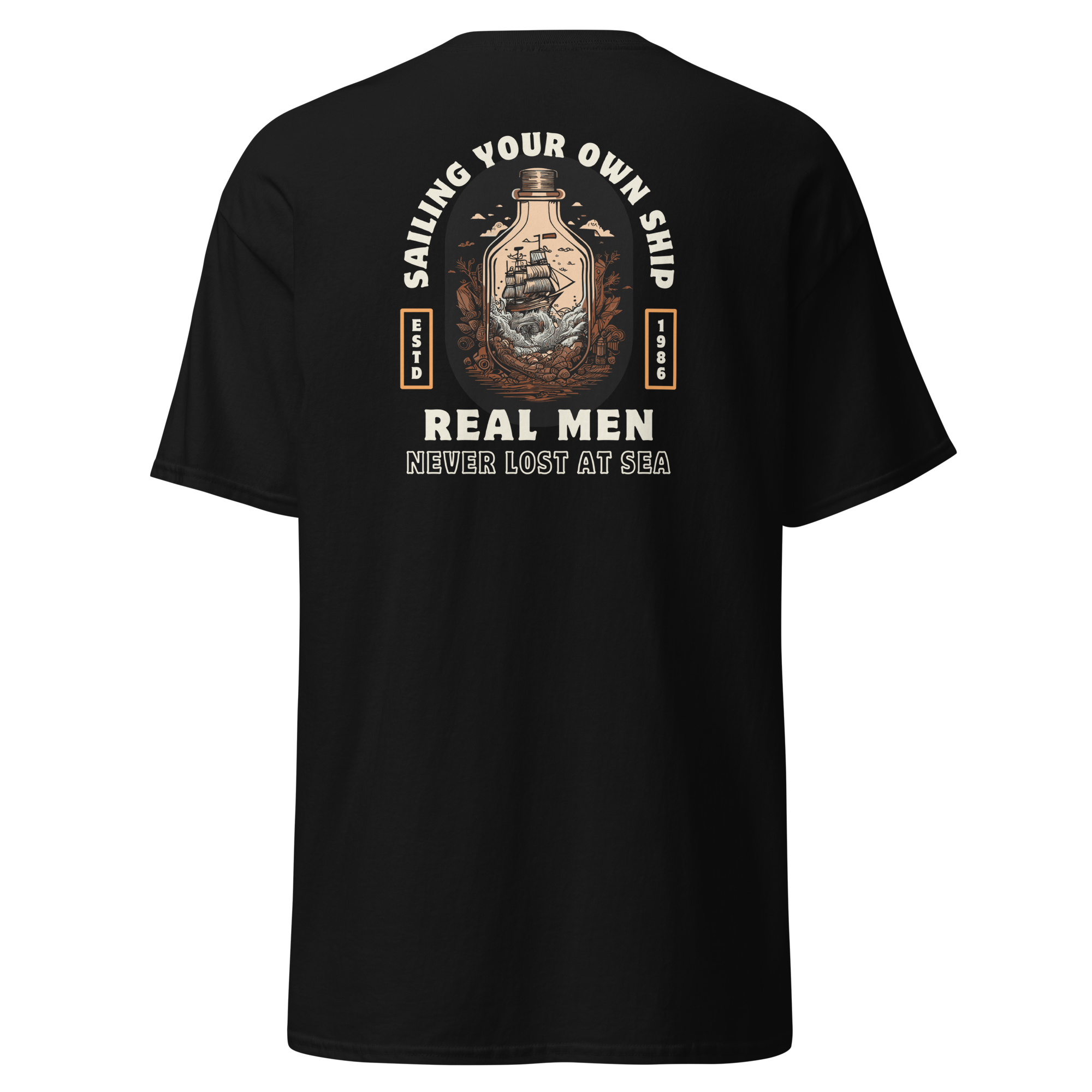 Lost At Sea Graphic Tee for Adventure Lovers - OFFSIDE CLUB