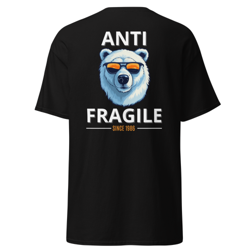 Antifragile Polar Bear Tee - Stand Out in Unique Urban Streetwear for Fearless Fashion - OFFSIDE CLUB
