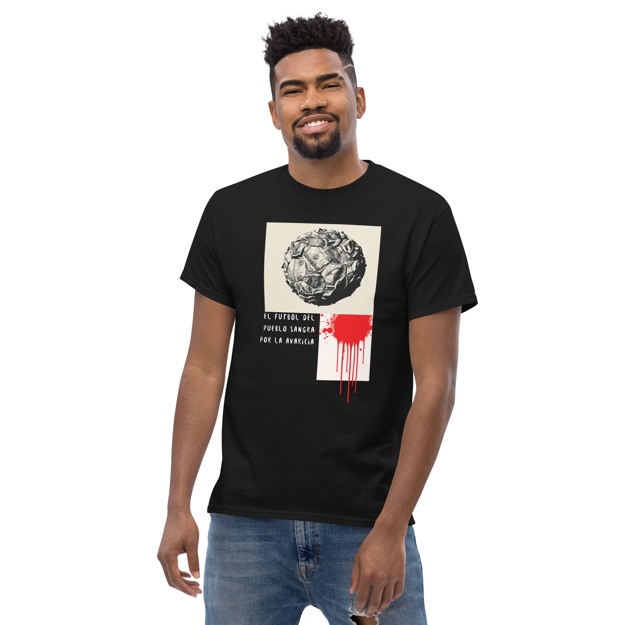 El Fútbol Del Pueblo Tee - Speak Truth to Power on and off the Pitch