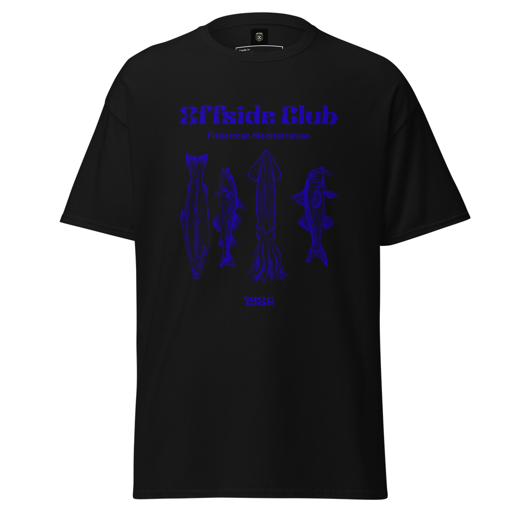 Offside Club Fisherman Mediterranean Graphic Tee - Coastal Style Essential - OFFSIDE CLUB