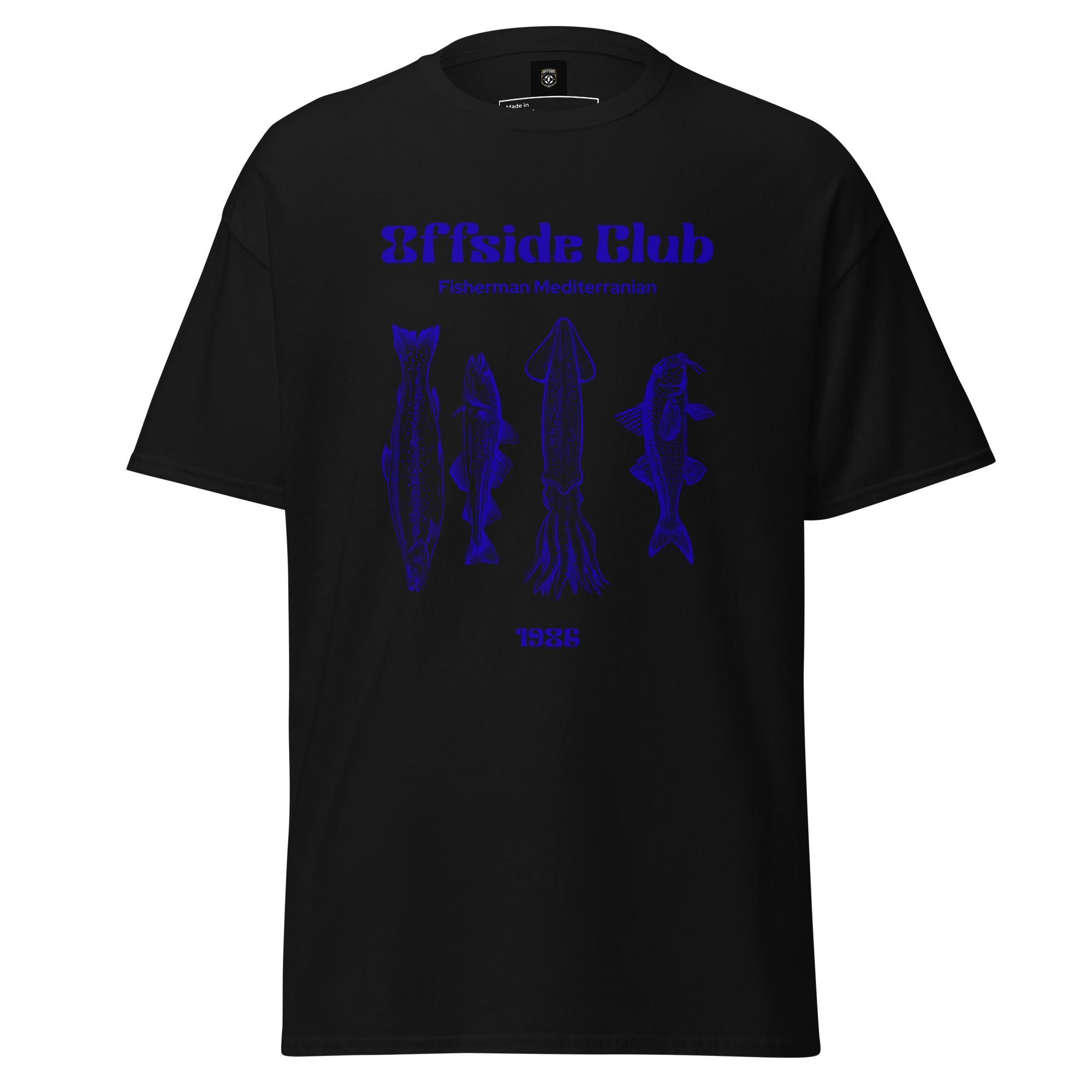 Offside Club Fisherman Mediterranean Graphic Tee - Coastal Style Essential - OFFSIDE CLUB