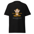Zen Monkey Yoga T-Shirt for Meditation and Mindfulness - OFFSIDE CLUB