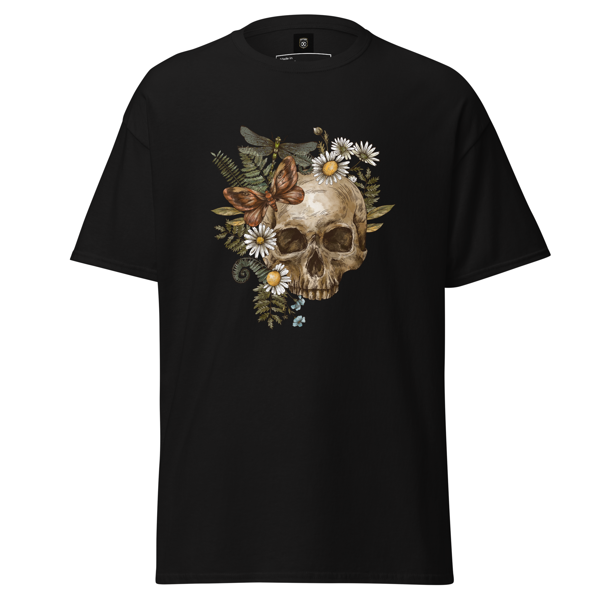 The Botanical Skull Heavyweight T-Shirt