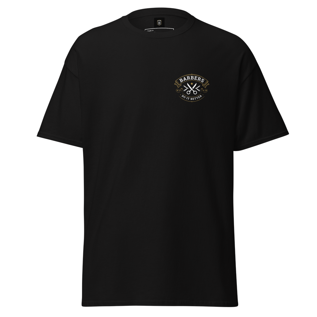 Classic Barber Graphic Tee - Timeless Style for Every Grooming Enthusiast - OFFSIDE CLUB