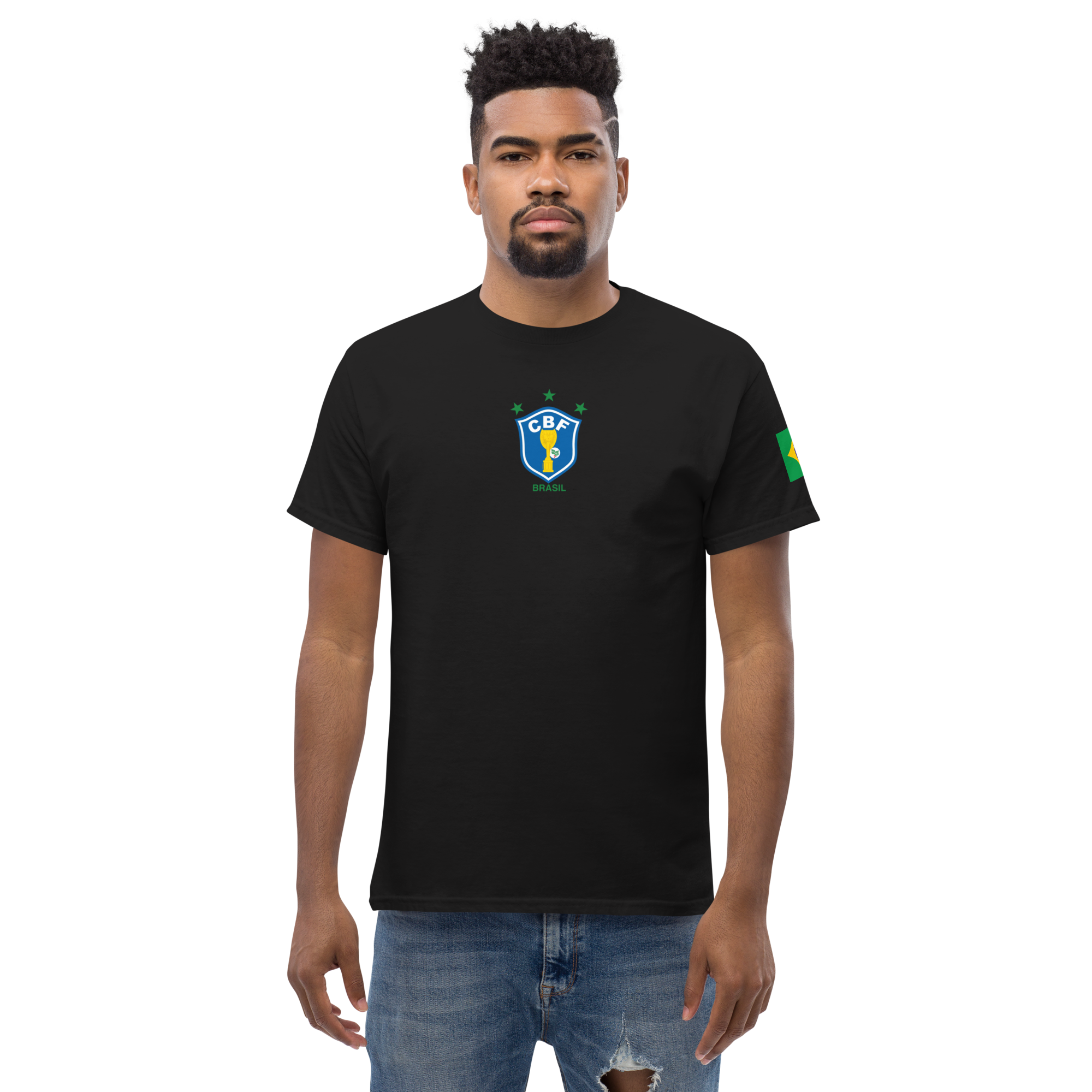 Sócrates Brazil Retro T-Shirt - 1982 Vintage Football Streetwear Tee - OFFSIDE CLUB