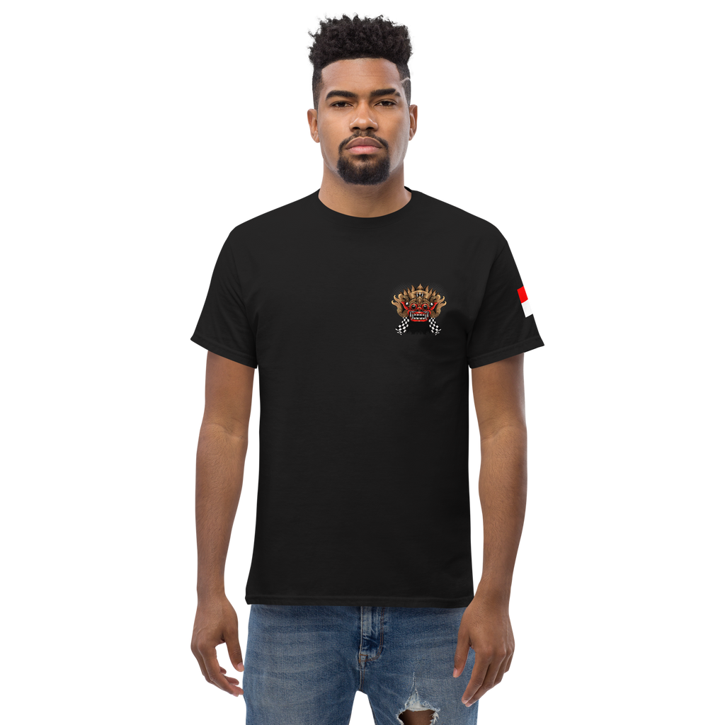 Balinese Topeng Art Tee - Premium Graphic Tee for Unique Style - OFFSIDE CLUB