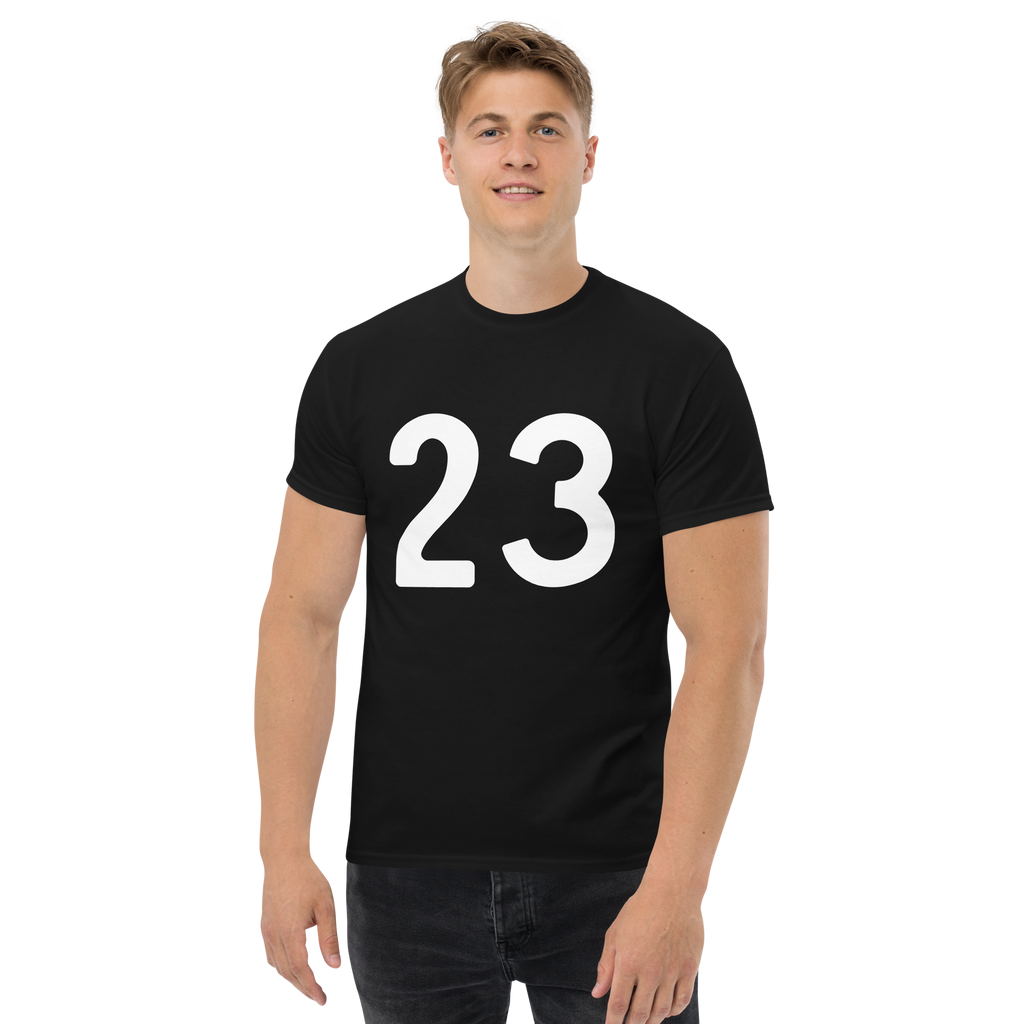 Number 23 Minimalist Tee for Stylish Streetwear - OFFSIDE CLUB