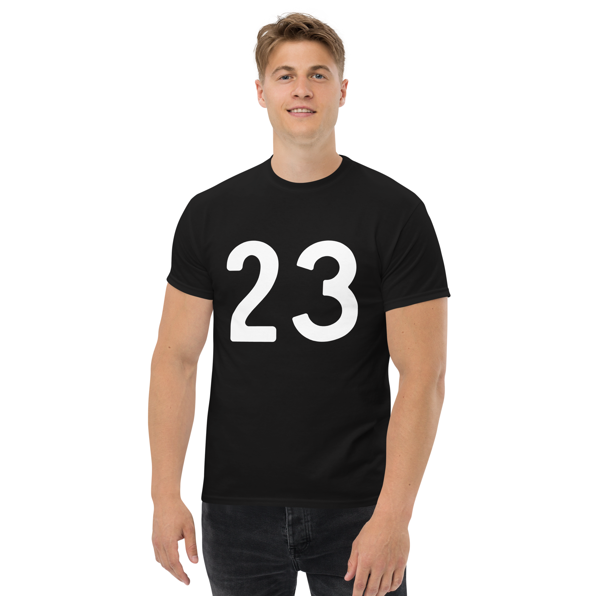 Number 23 Minimalist Tee for Stylish Streetwear - OFFSIDE CLUB