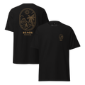 Beach Paradise Graphic Tee - Gold Outline Design for Ultimate Comfort - OFFSIDE CLUB