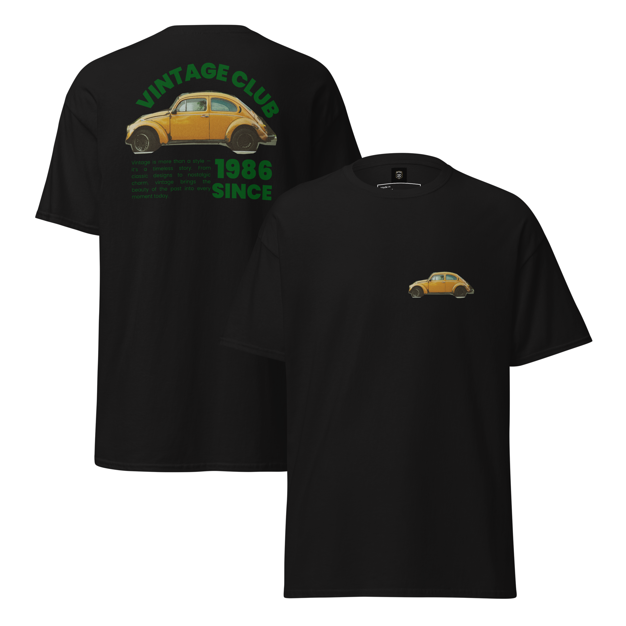 Vintage 1986 Graphic Tee - Classic Style for Retro Enthusiasts - OFFSIDE CLUB
