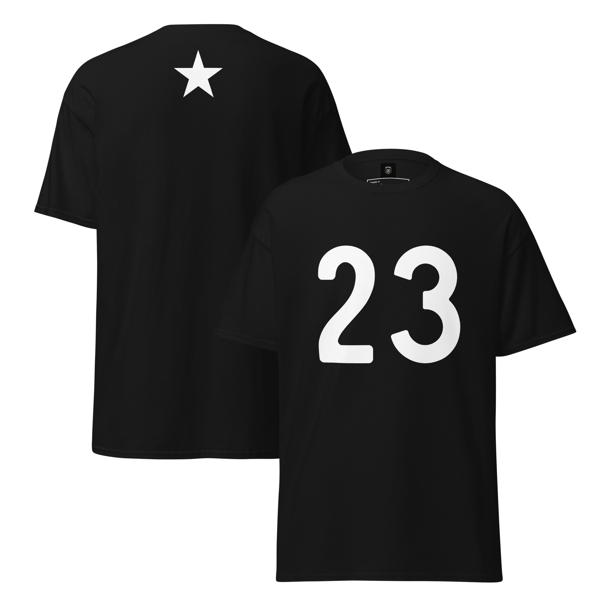 Number 23 Minimalist Tee for Stylish Streetwear - OFFSIDE CLUB