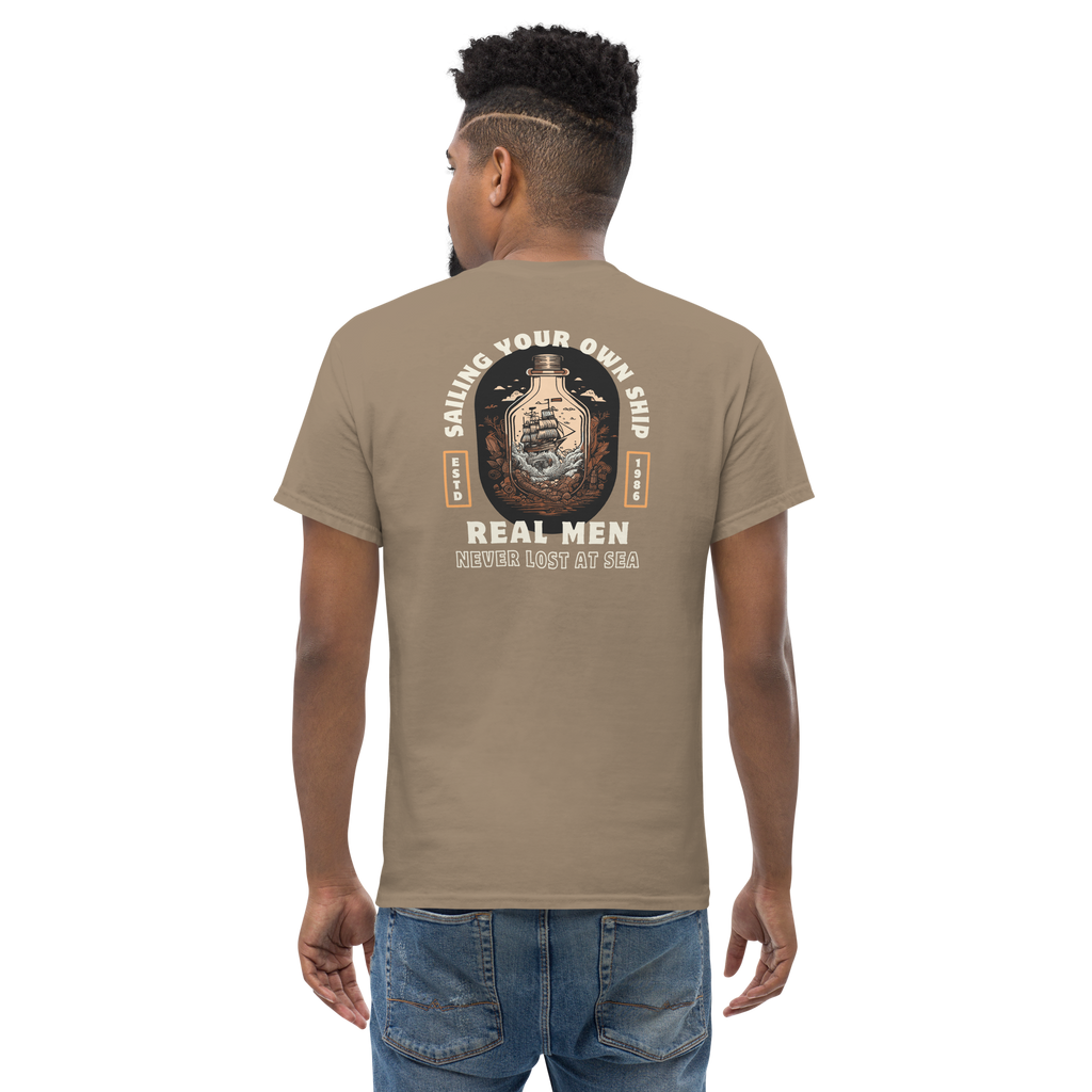 Lost At Sea Graphic Tee for Adventure Lovers - OFFSIDE CLUB