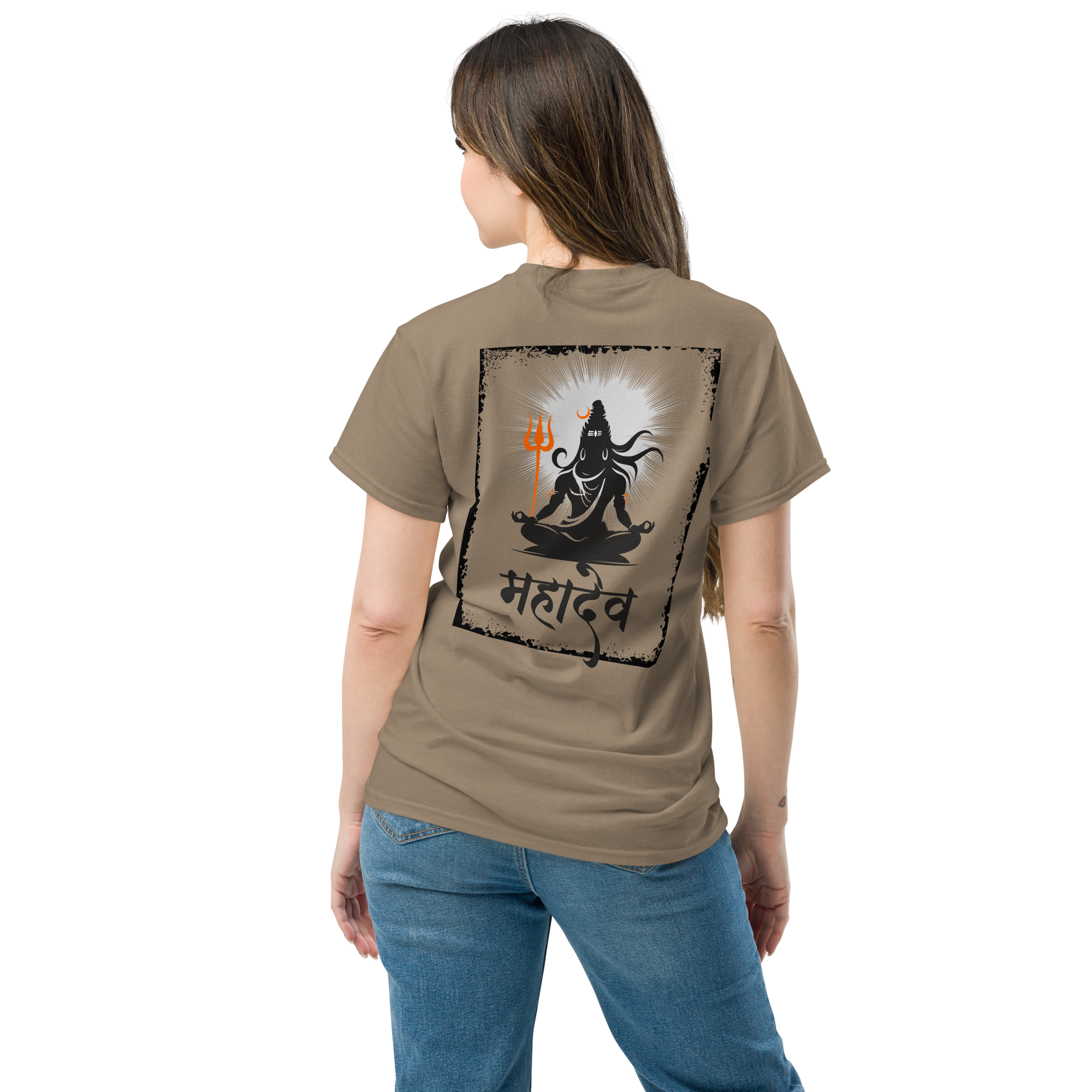 Mahadev Lord Shiva Graphic Tee - Premium Meditating Design - OFFSIDE CLUB