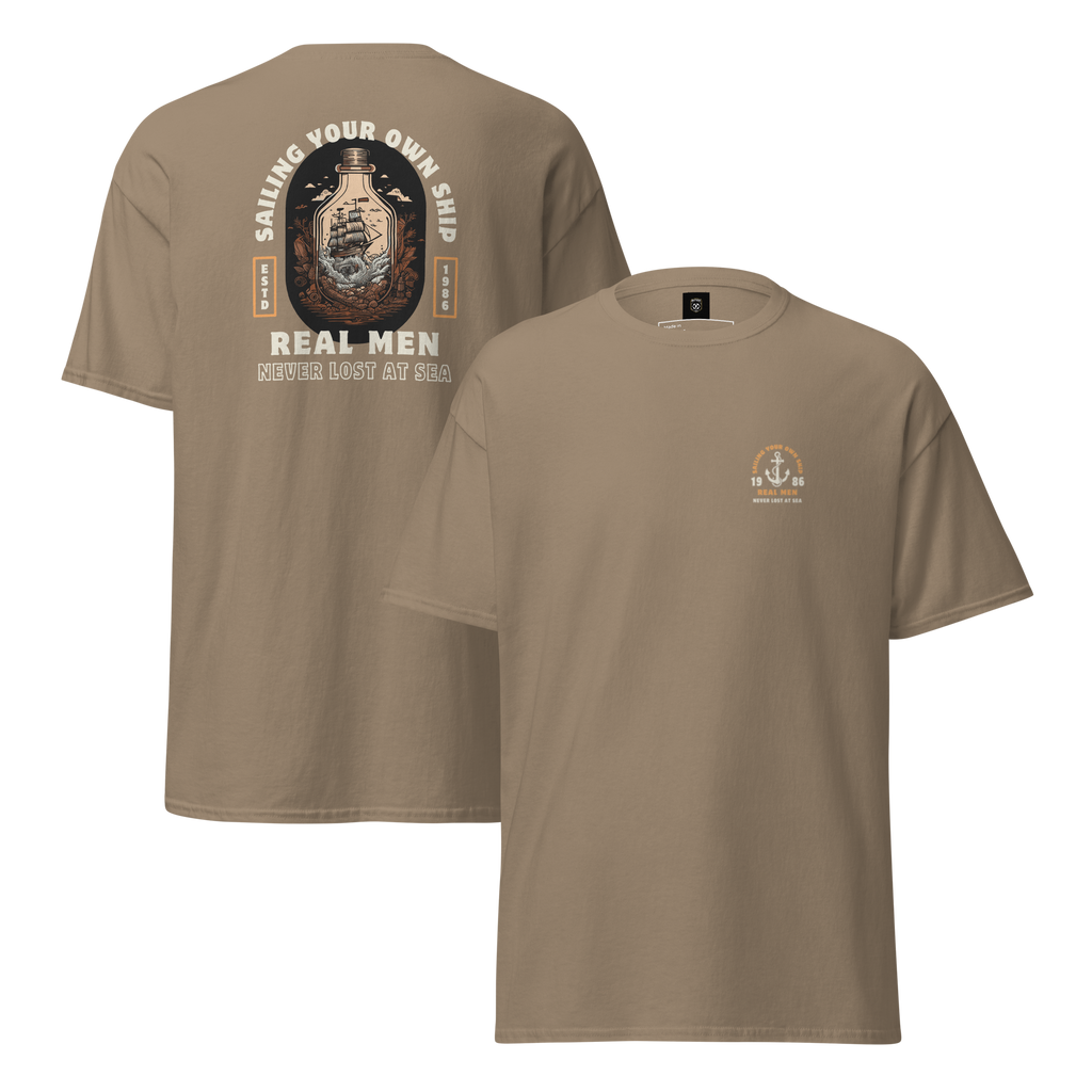 Lost At Sea Graphic Tee for Adventure Lovers - OFFSIDE CLUB