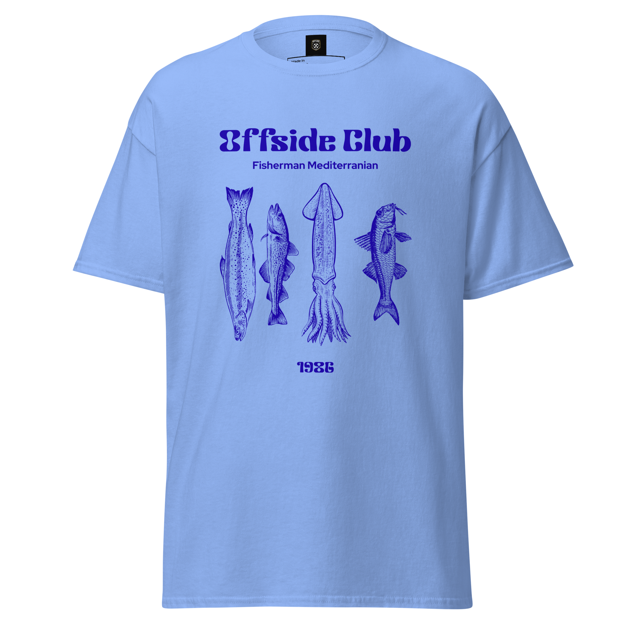 Offside Club Fisherman Mediterranean Graphic Tee - Coastal Style Essential - OFFSIDE CLUB