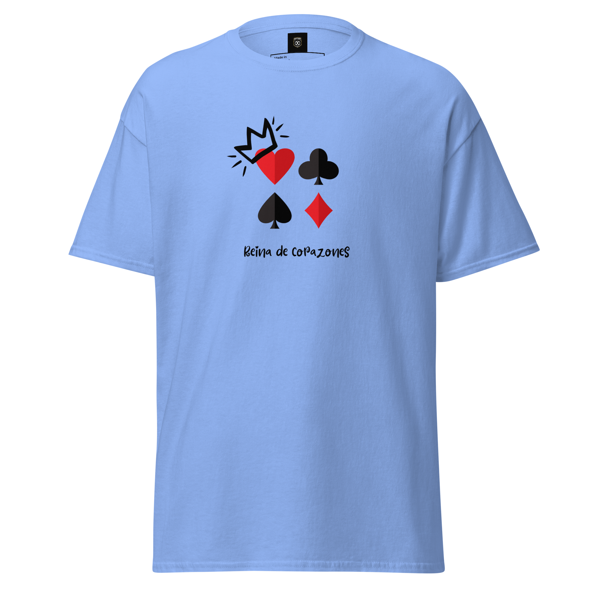 Reina de Corazones Tee - Stylish Statement Shirt for Every Occasion - OFFSIDE CLUB