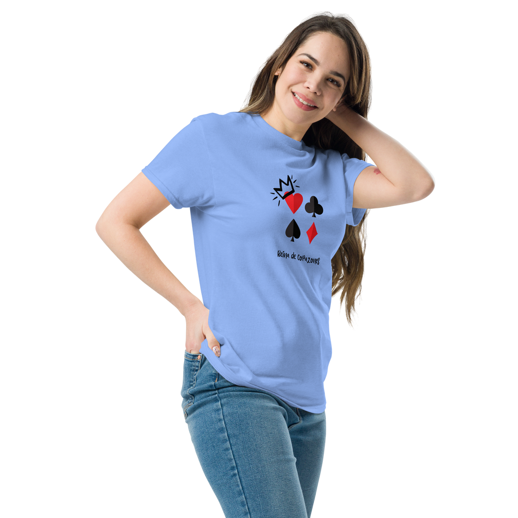Reina de Corazones Tee - Stylish Statement Shirt for Every Occasion - OFFSIDE CLUB