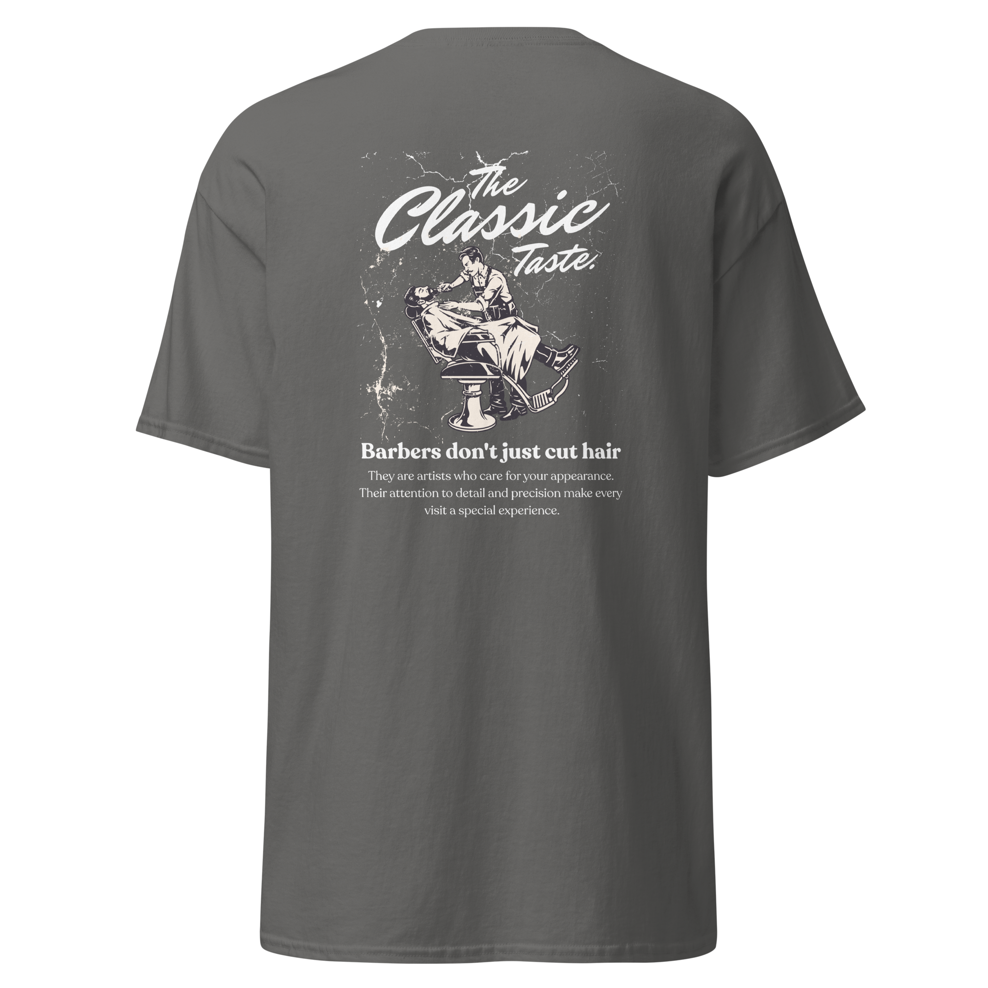 Classic Barber Graphic Tee - Timeless Style for Every Grooming Enthusiast - OFFSIDE CLUB