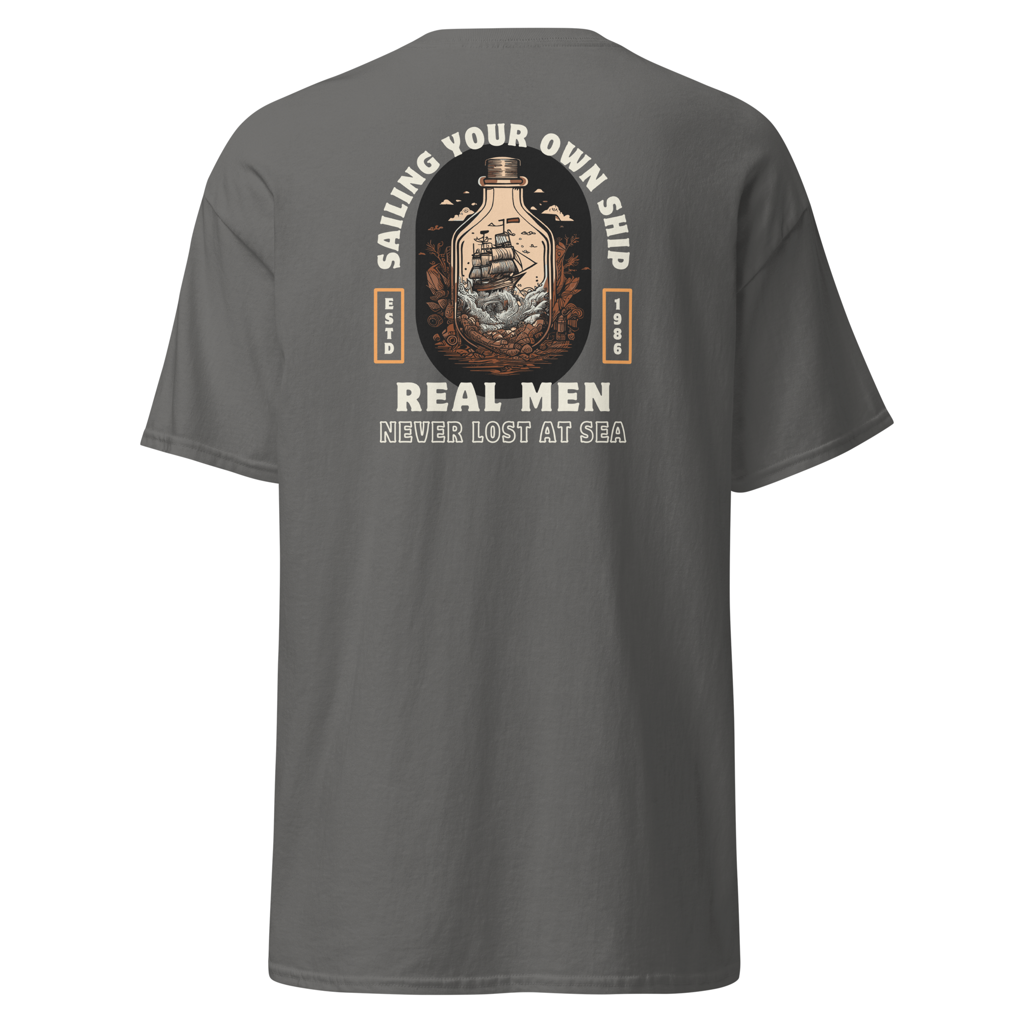 Lost At Sea Graphic Tee for Adventure Lovers - OFFSIDE CLUB