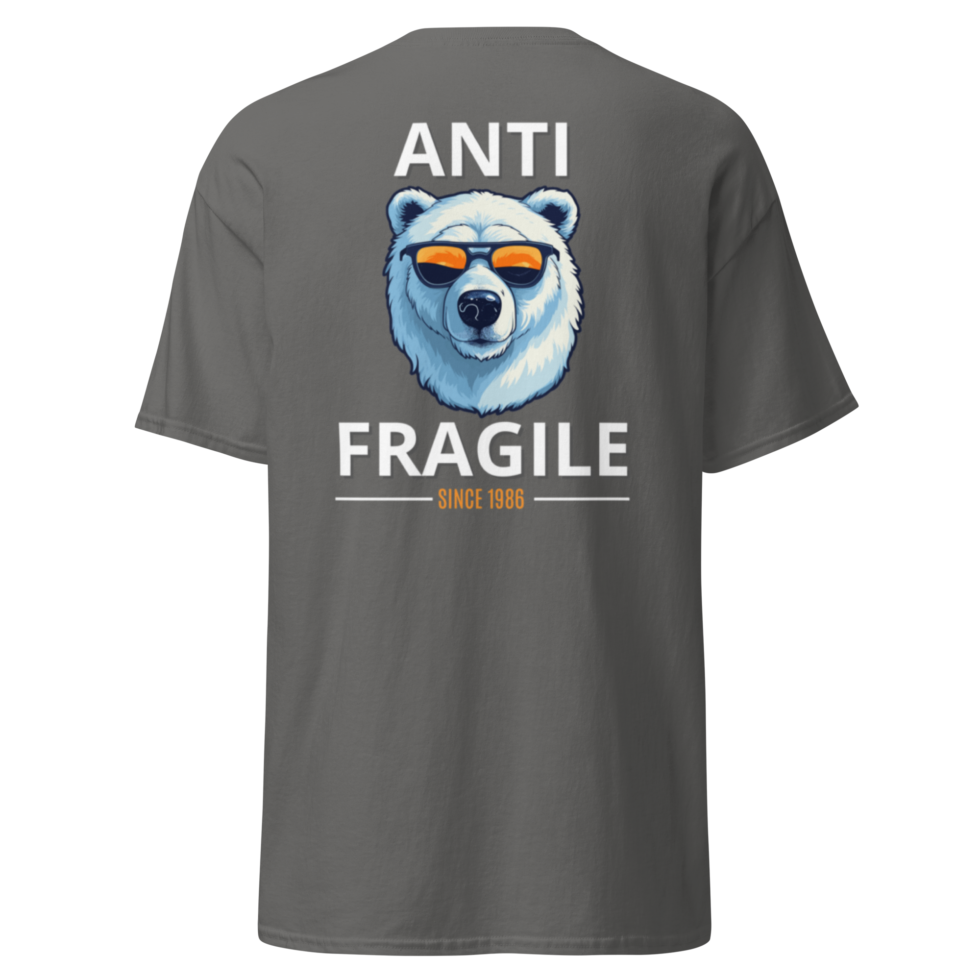 Antifragile Polar Bear Tee - Stand Out in Unique Urban Streetwear for Fearless Fashion - OFFSIDE CLUB