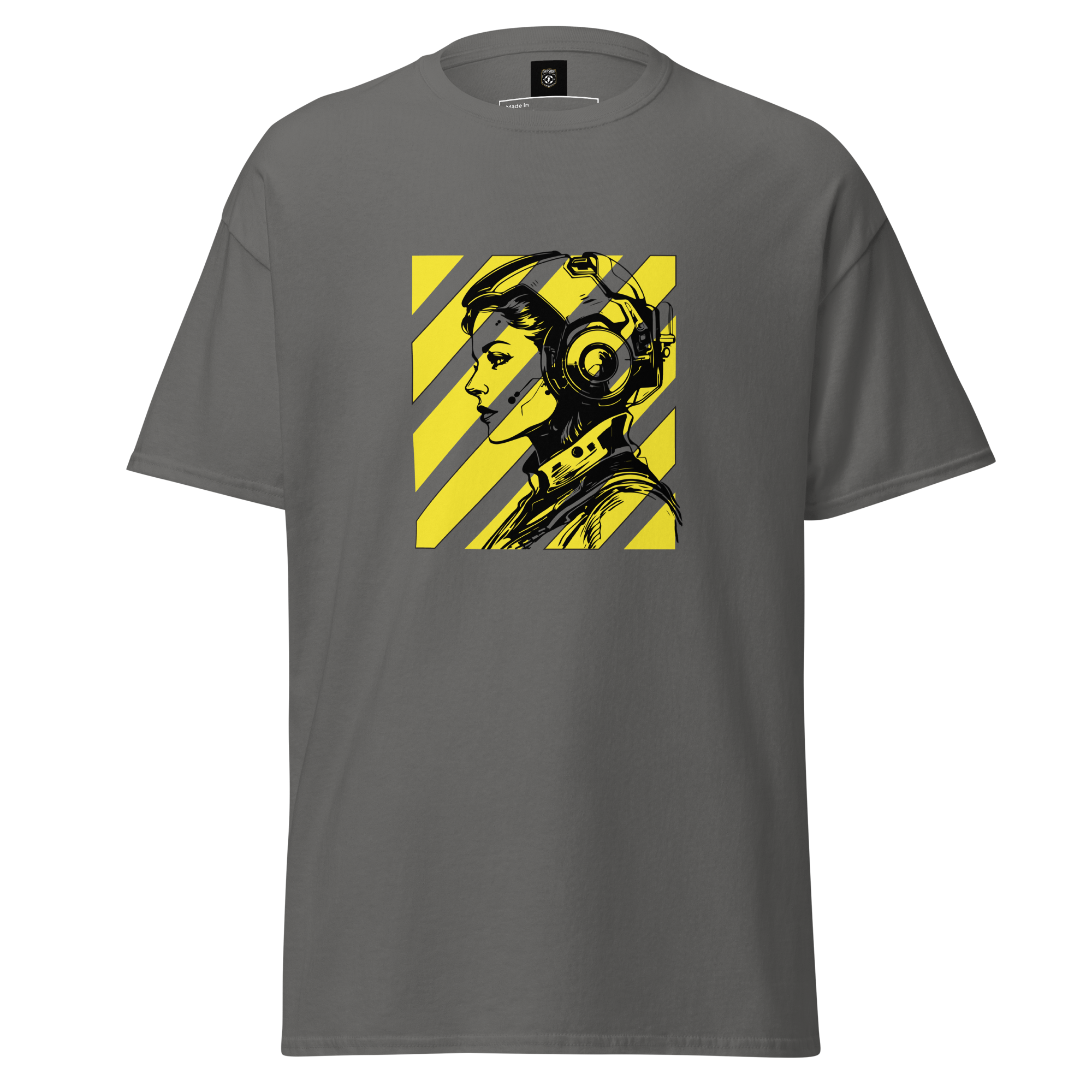 Futuristic Sci-Fi Shirt: Embrace Your Unique Style with a Bold Portrait Design - OFFSIDE CLUB
