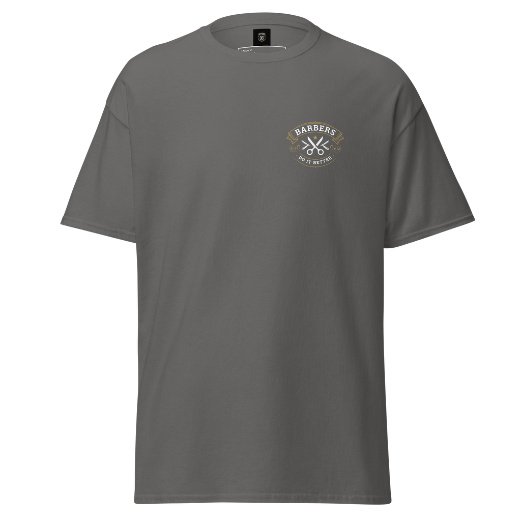 Classic Barber Graphic Tee - Timeless Style for Every Grooming Enthusiast - OFFSIDE CLUB