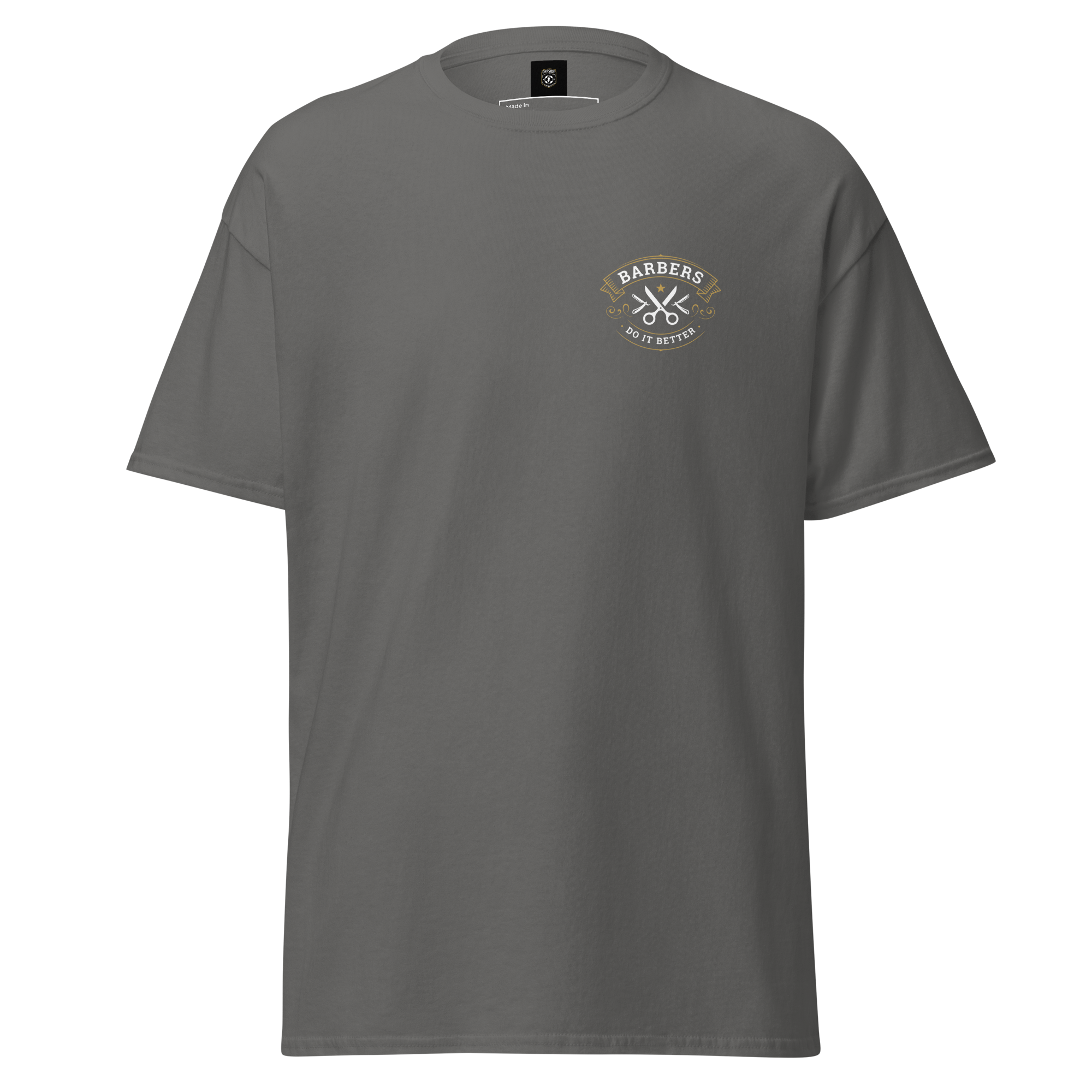 Classic Barber Graphic Tee - Timeless Style for Every Grooming Enthusiast - OFFSIDE CLUB