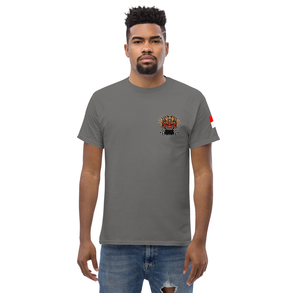 Balinese Topeng Art Tee - Premium Graphic Tee for Unique Style - OFFSIDE CLUB